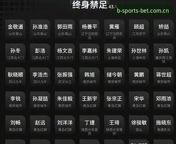 揭秘足协第三批禁足令背后：中国足球反腐风暴的深度追踪